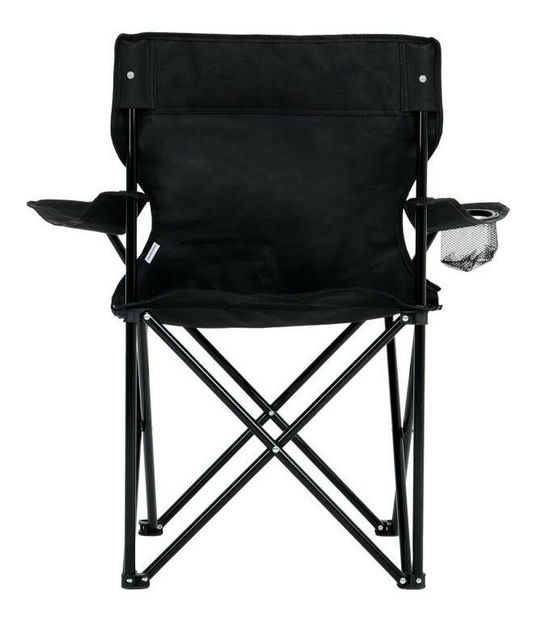 Scaun pentru camping Antler (Negru)