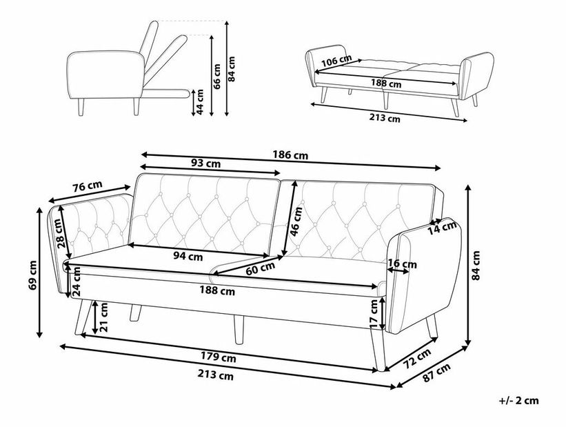 Trosjed BORODA (tamnozelena)