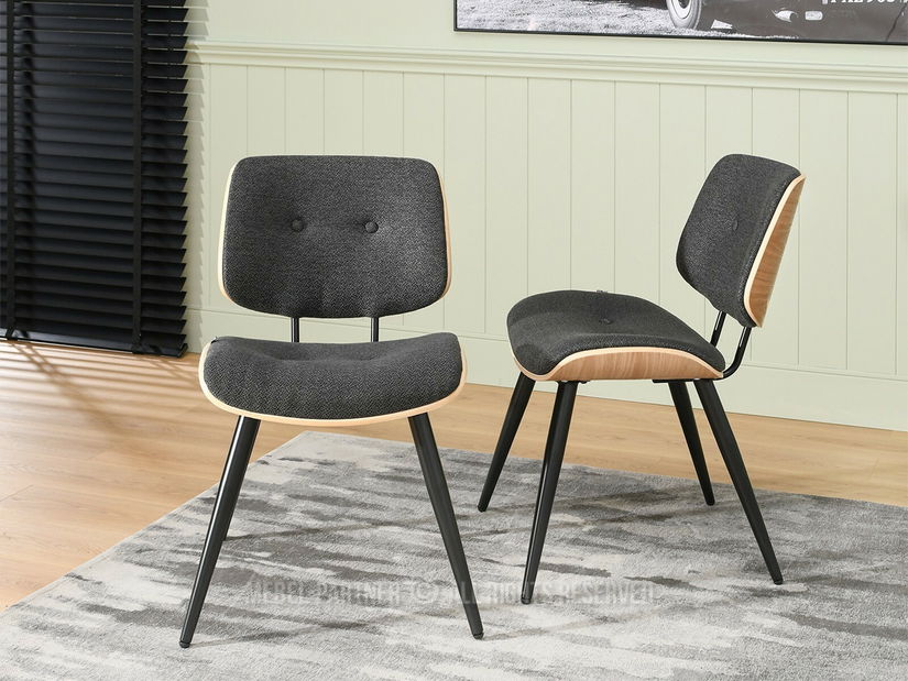 Szék Grimo (télgy + grafit + fekete)