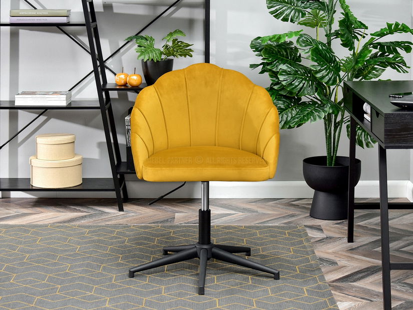 Scaun de birou Leezare (auriu)