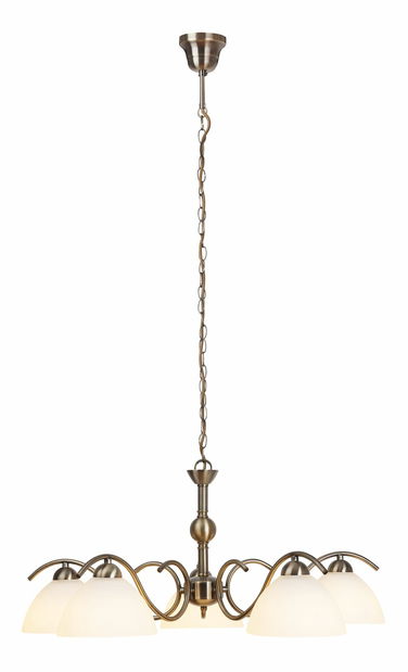 Lustră Aurelia 7140 (bronz + alb)