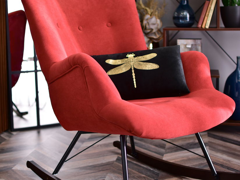 Relaxačné kreslo Laurentino (čierna)