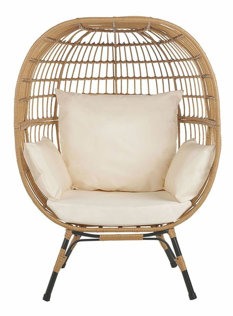 Záhradné kreslo Valentin (prírodná)