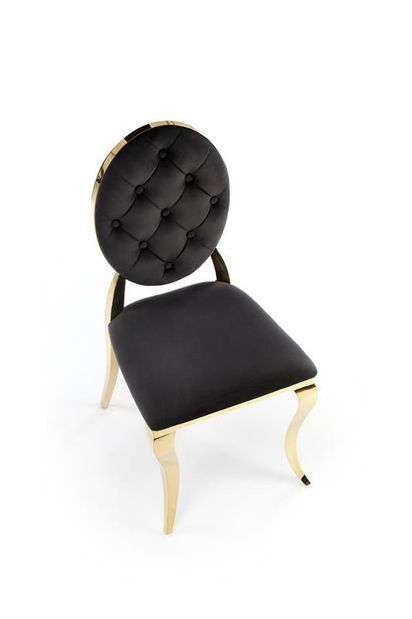 Étkezőszék Regino (fekete + arany)