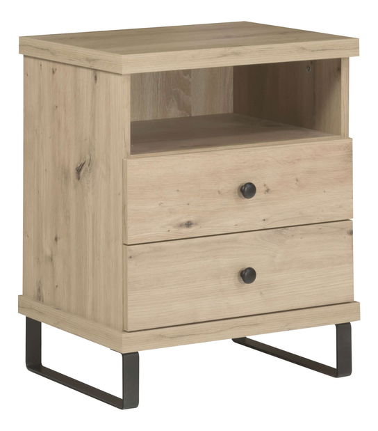 Éjjeliszekrény Claudi 17 (artisan tölgy)