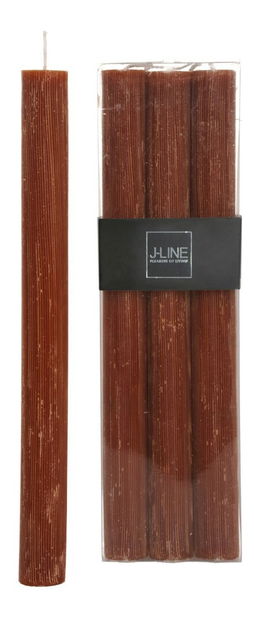 Sviečka Jolipa (7x5x24cm) (Oranžová)