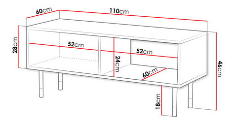 Stolić za kavu Mediana 11 (crna + zlatna)