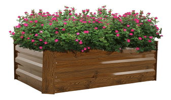 Visoka gredica za vrt 2 Naipes (smeđa) 