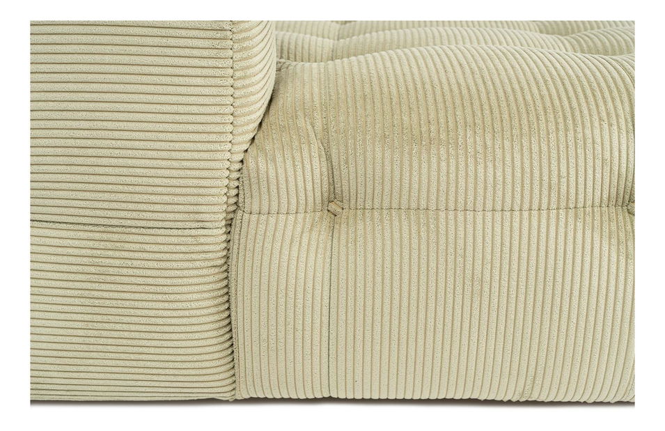 Rohová sedačka Cadellona (L) (zelená)