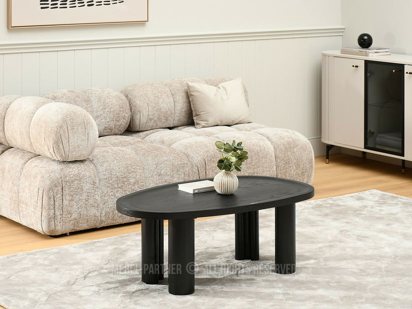 Stolić za kavu Agujeros (crna)