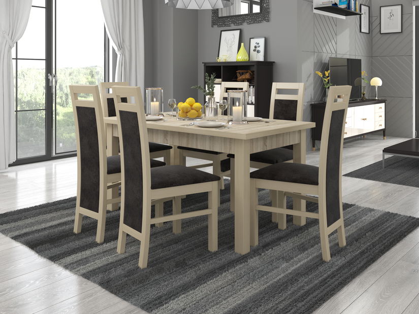 Set sufragerie Raviel14 (Stejar sonoma + kronos 27132)