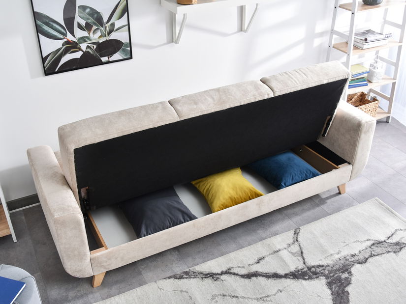 Pohovka trojsedačka Kalisz (béžová)