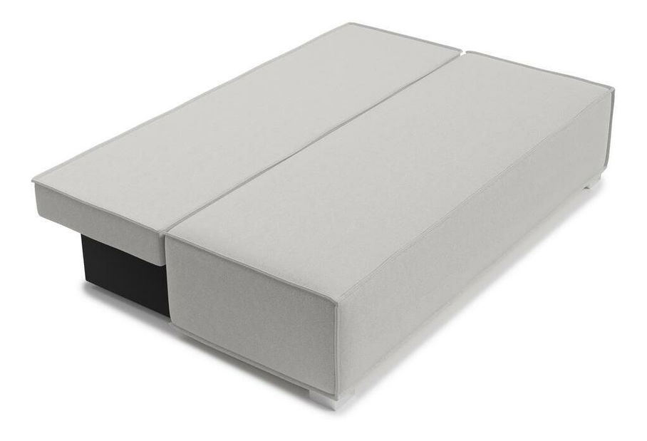 Pohovka trojsedačka Bale (sivá + strieborná)