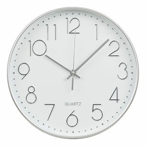 Ceas de perete Laveria (argintiu)