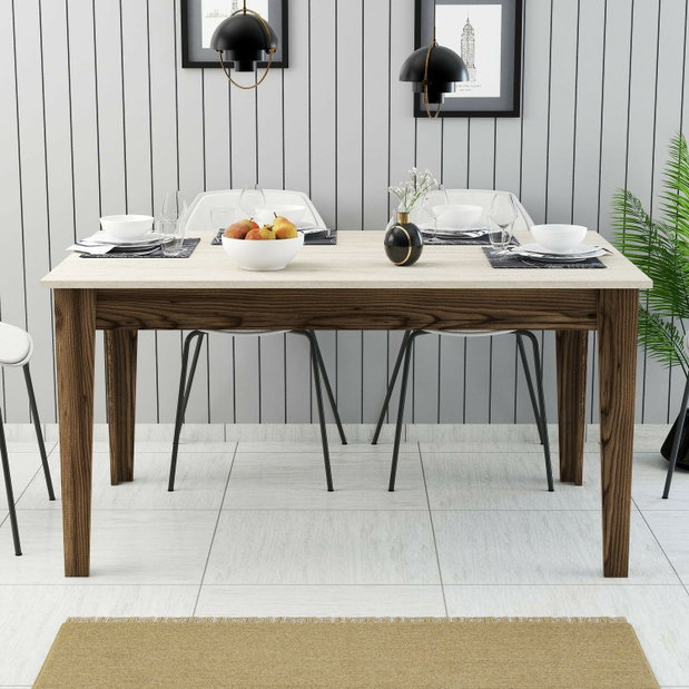 Masă de dining Milly (nuc)