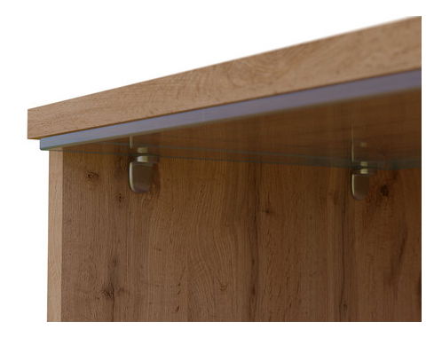 Dulap TV Dlana 180 MDF (Negru + Negru) 