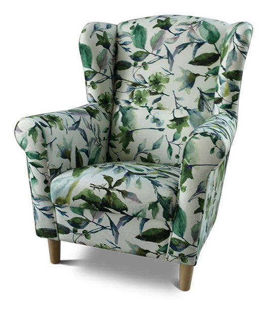 Fotelja s tabureom Aevo (lišće) 