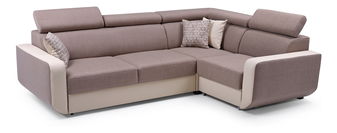 Sarokkanapé Elden (barna + bézs) (J)