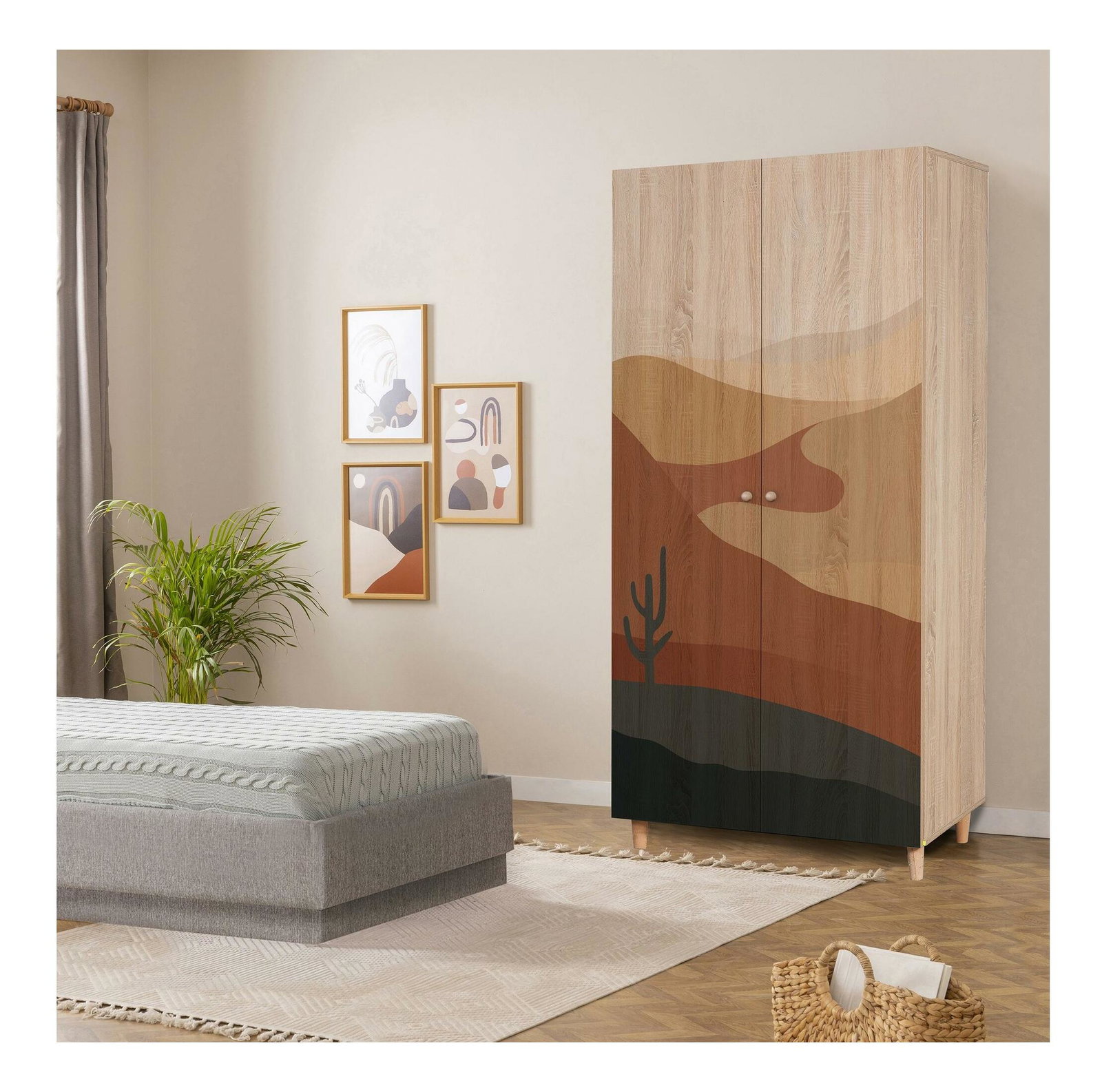 Ruhásszekrény Lydie 905 (sonoma tölgy)