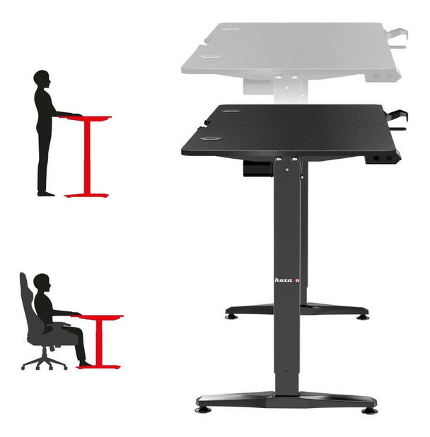 PC stolić Hyperion 8.5 (crna)