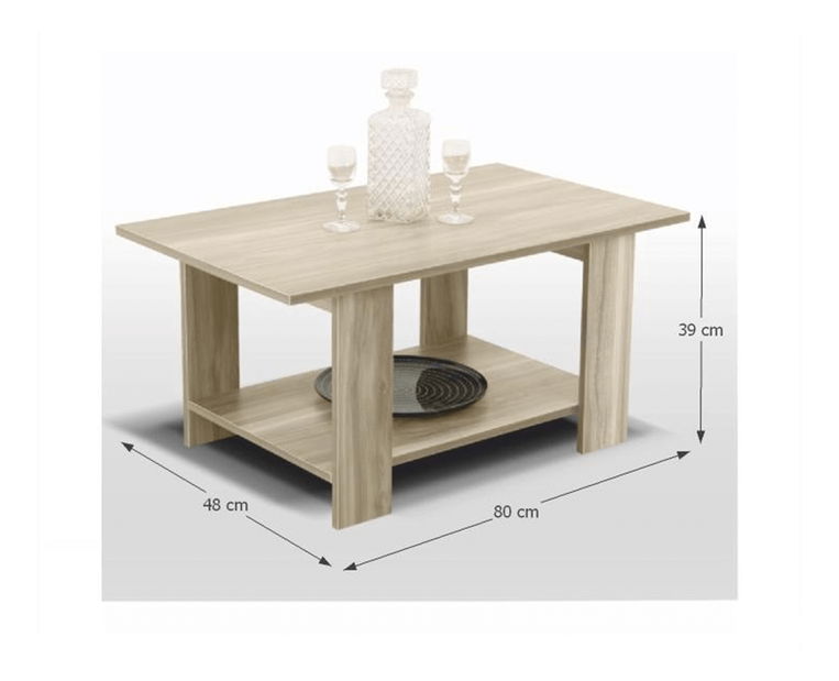 Konferenčný stolík Darwon (dub sonoma)