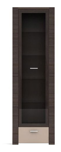 Vitrína BRW Raflo REG1W1S/19/6