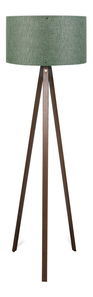 Stojanová lampa Amorekko 3 (svetlozelená + hnedá)
