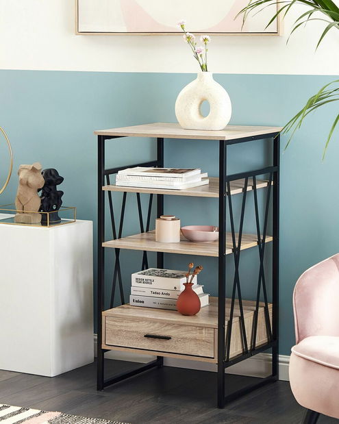 Raft Keeza (lemn deschis)