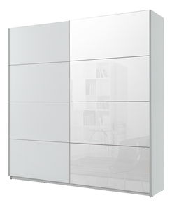 Ormar za garderobu Benson Tip 57 (bijela + ogledalo) 