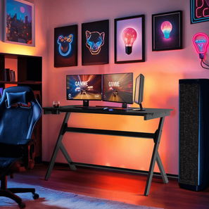 Masă PC gaming Banga (negru) 