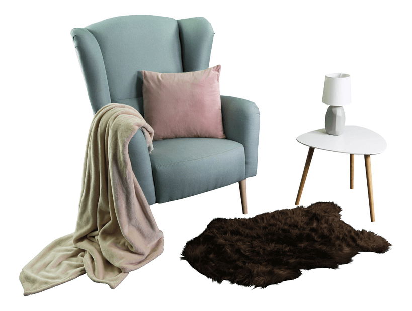 Covor blană artificială 60x90 Eborria typ 3