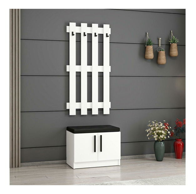 Predsieňová zostava Nemake 12 (biela) 