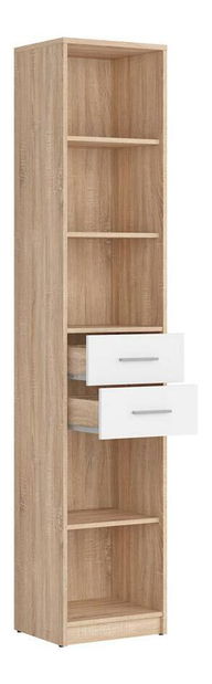 Raft Nepo Plus 26 (stejar sonoma + alb) 