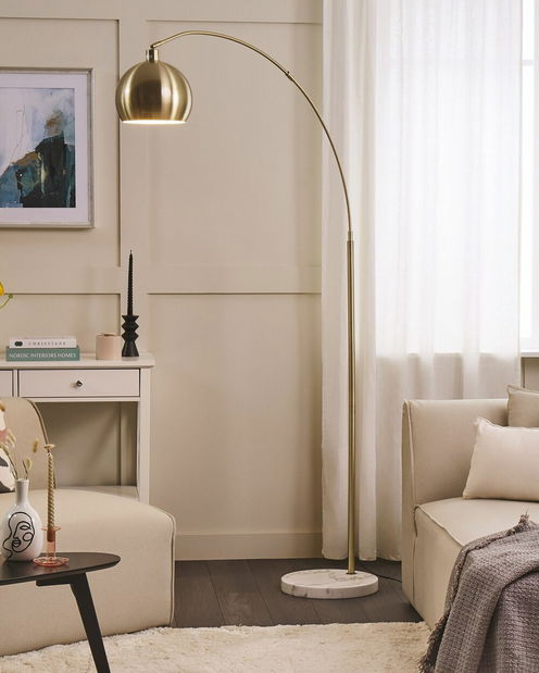 Stojanové svietidlo Palo (mosadzná)