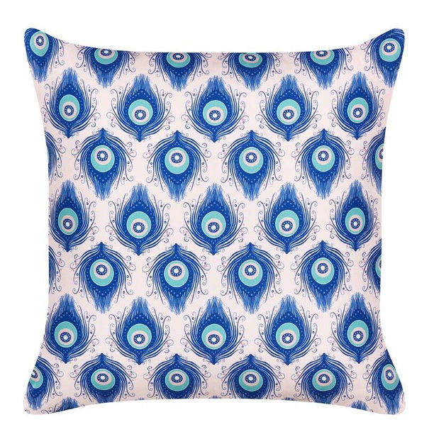 Set 2 buc perne decorative 45 x 45 cm Cerina (albastru)