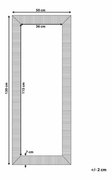 Nástenné zrkadlo Dyana (zlatá)