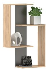 Polica Vinsconsin (dub artisan + grafit)