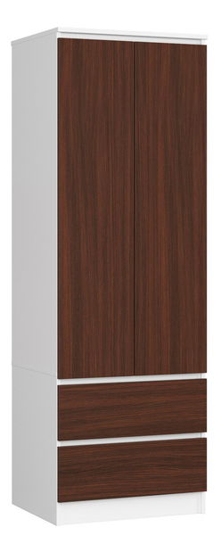 Ruhásszekrény Suman (fehér + wenge)