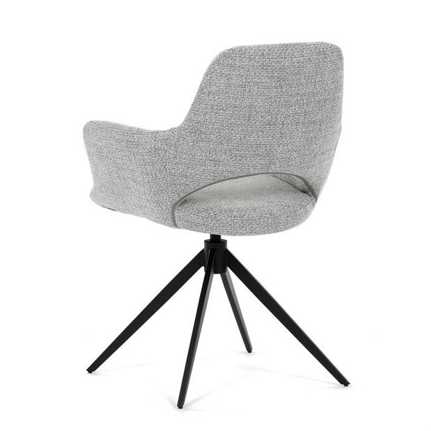 Jedálenská stolička Diamantal (sivá)