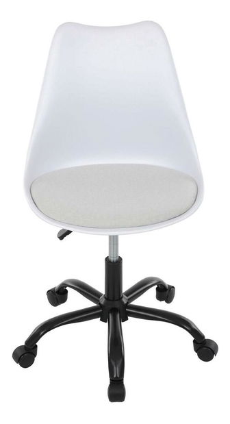 Scaun de birou Kodro (alb)