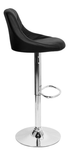 Scaun bar Marad UT-C859 (negru + crom)
