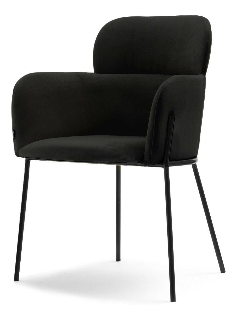 Scaun sufragerie Bastante (negru)