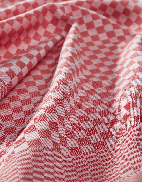 Set kuhinjskih krpa (10 kom.) Lolita (crvena)