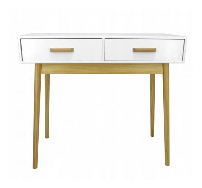 Toaletný stolík Scandy (biela)