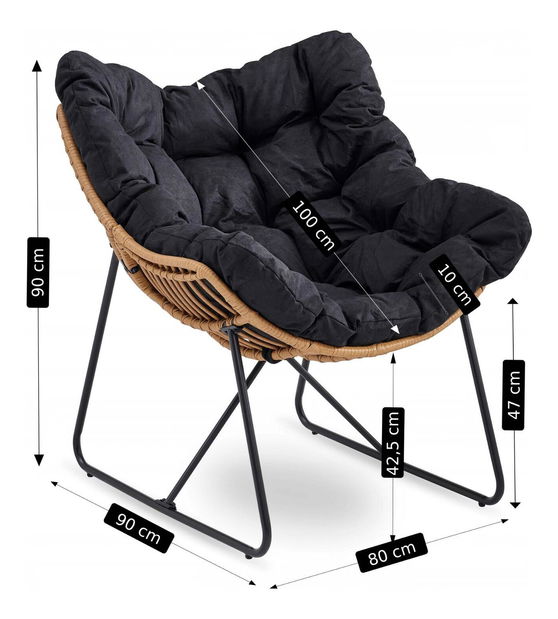 Vrtna FoteljaMebel Elite