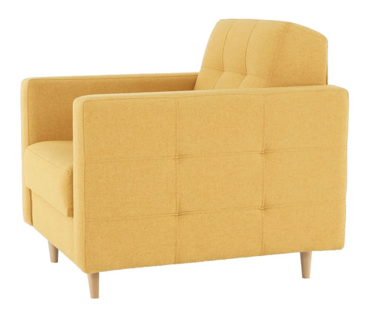 Kreslo Armendia (horčicová) *výpredaj