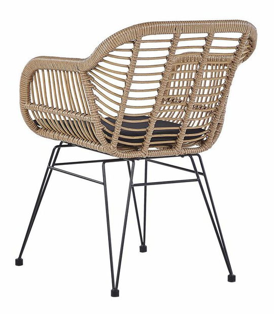 Vrtni set Tropico (prirodna) (s jastucima) (za 2 osobe)