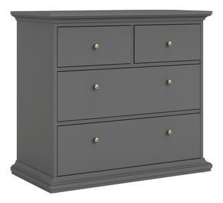 Comodă cu sertare 4Z Phung (gri)