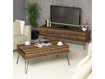 Set mobilier pentru living Biladi 2 (Nuc) 