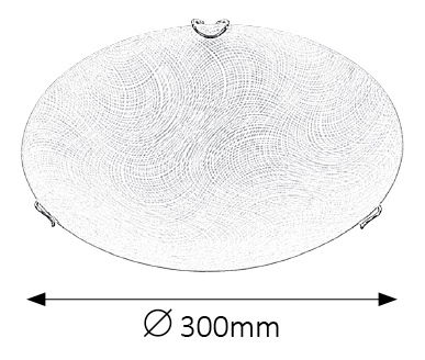 Stropné svietidlo Tanner 3230 (biela)